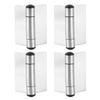 4pcs Durable Self Closing Hinge Weld Stainless Steel Hinge Durable Spring Door Hinge  Metal Gates