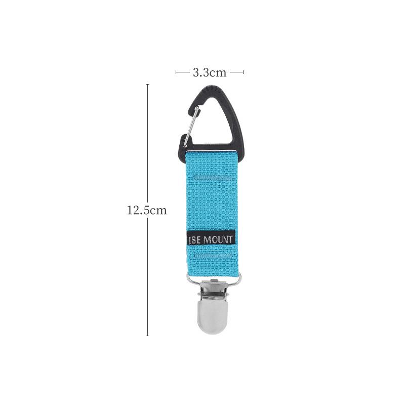 Outdoor Travel Straw Hat Clip Portable Hat Bag Clip Glove Clip Organizer Baseball Cap Holder Hats Brim Hanging Hook