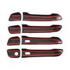 Car Exterior Decoration Door Handle Cover For Mazda Bt50 - Black Car Styling Stickers Upgrade Modify A Car