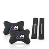 Car Headrest Neck Pillow Seatbelt Shoulder Pad Interior Accessories for BMW M Performance F20 F40 F22 F30 E90 F32 F10 F06 F07