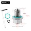 M10.4 / M12.1 / M14.1 / M16.1 / M18.1 Oil Drain Plug Oversize Piggyback Self Tapping Oil Pan Thread Repair Kit Silver