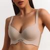 European and American Style Large Bust Size Breathable Seamless Bra with Underwire To Support and Prevent Sagging