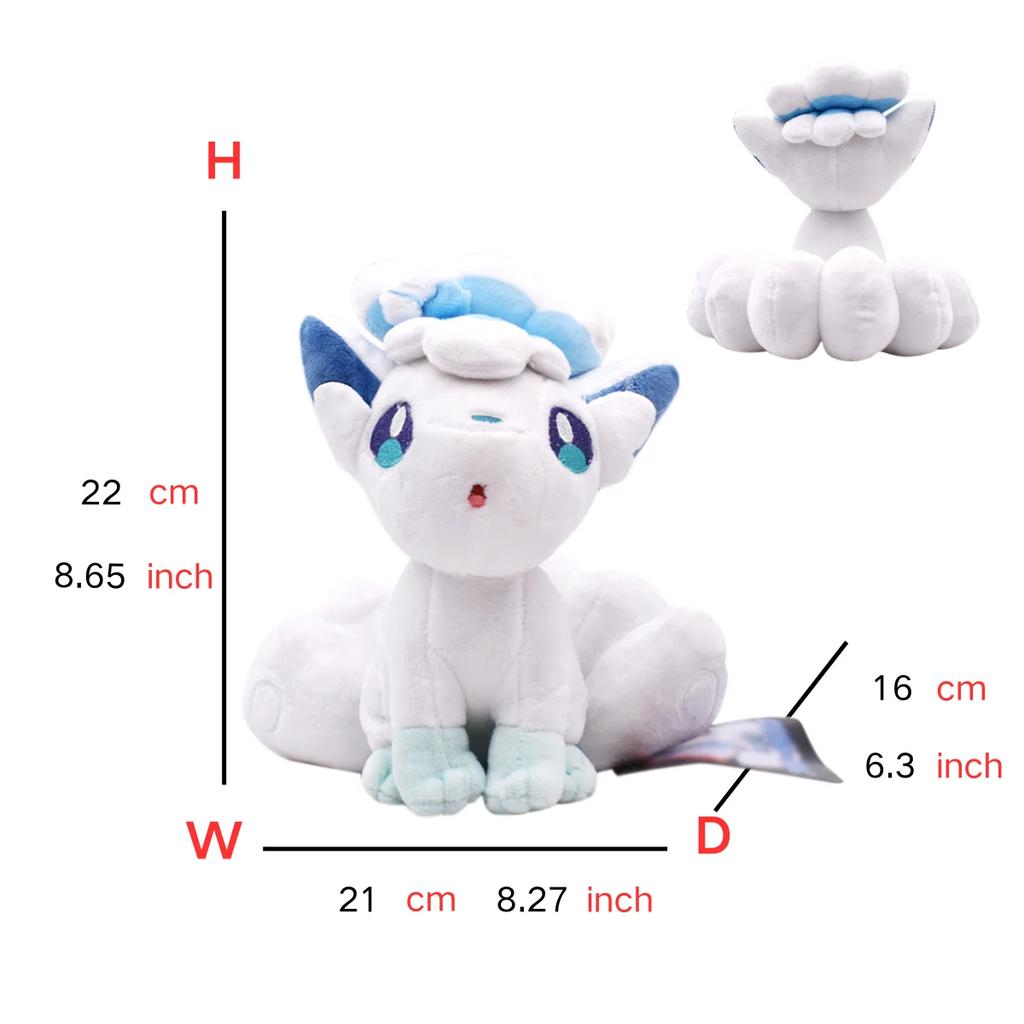 Pokemon Plush Toy Mega Charizard X Y Rayquaza Latias Latios Lapras Alolan Vulpix Ninetales Dragonair Garchomp Anime Plush Doll