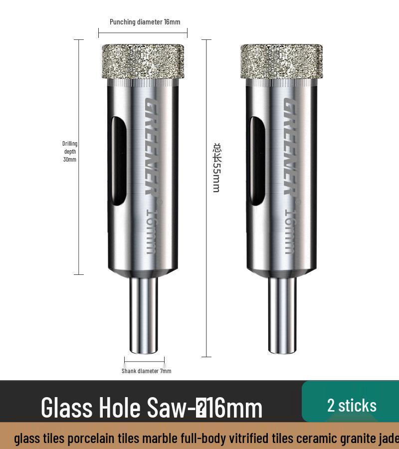 Green Forest Diamond Drill Bit for Tiles, Glass & Marble