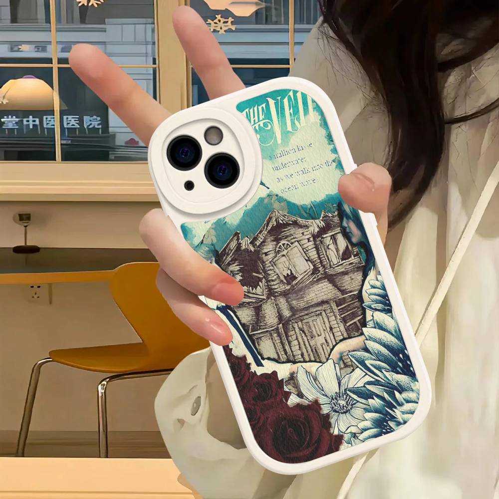 Classic Band P-Pierce T-The V-Veil Leather Phone Case For IPhone 16 15 14 13 12 11 Pro Max Plus Shockproof Cover