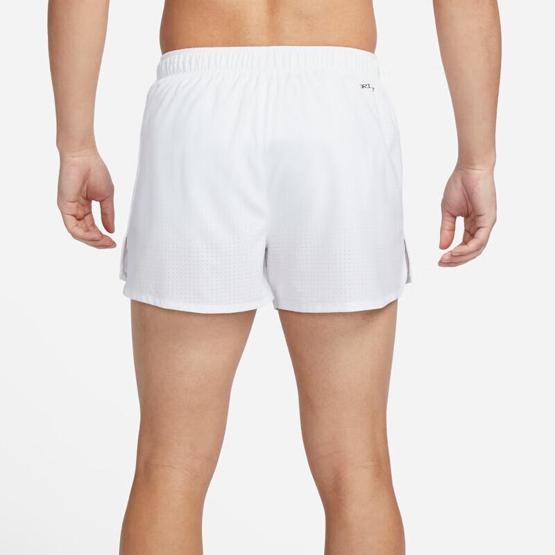 Nike Solid Color Outdoor Casual Elastic Drawstring Three-Quarter Sports Shorts Men Shorts Mountain-White FN3358-121