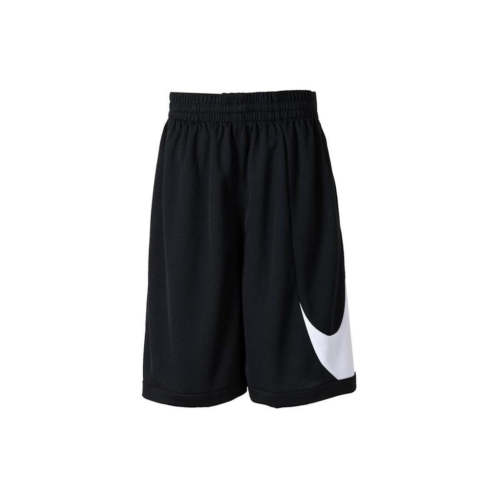 Nike Pantaloni scurți casual confortabili respirabili pentru antrenament cu imprimeu logo color block pentru copii Negru FV0269010