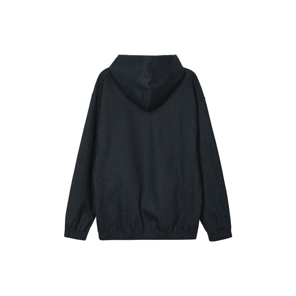 Uniqlo FW23 U Series Solid Color Knitted Long Sleeve Hooded Sweatshirt Men Sweatshirt Ocean-Blue 461550-67