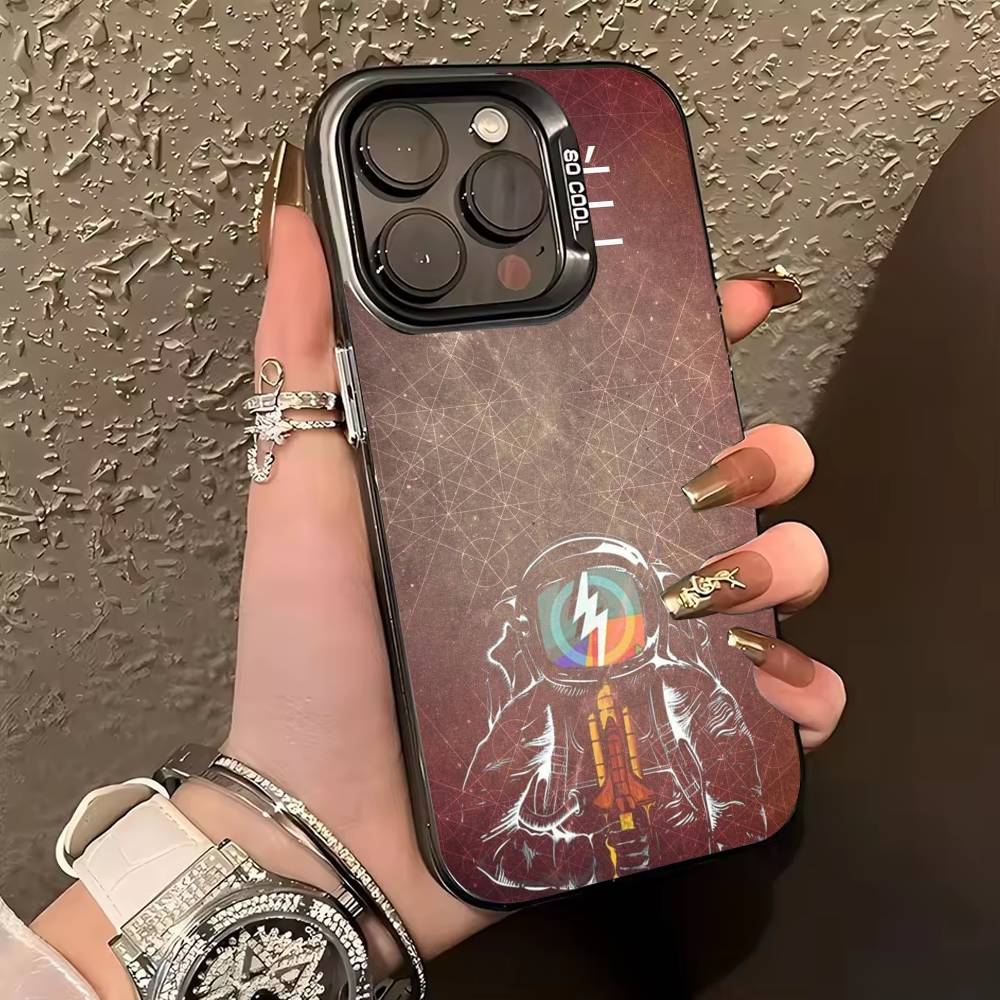 

Z-ZOE B-Band Phone Case For iPhone 17,16,15,14,13,12,11 Plus,Pro Max,XS,Colored silver phone case iPhone13PROMAX