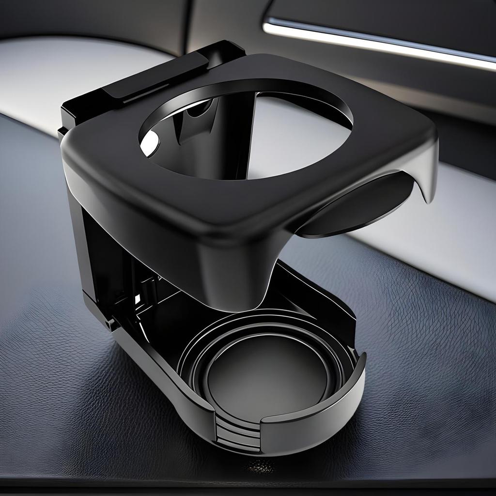 Air Vent Cup Holder Automotive Stable Foldable Space Saving Organizer Car Cup Holder Expander For Daily Trips Driving School