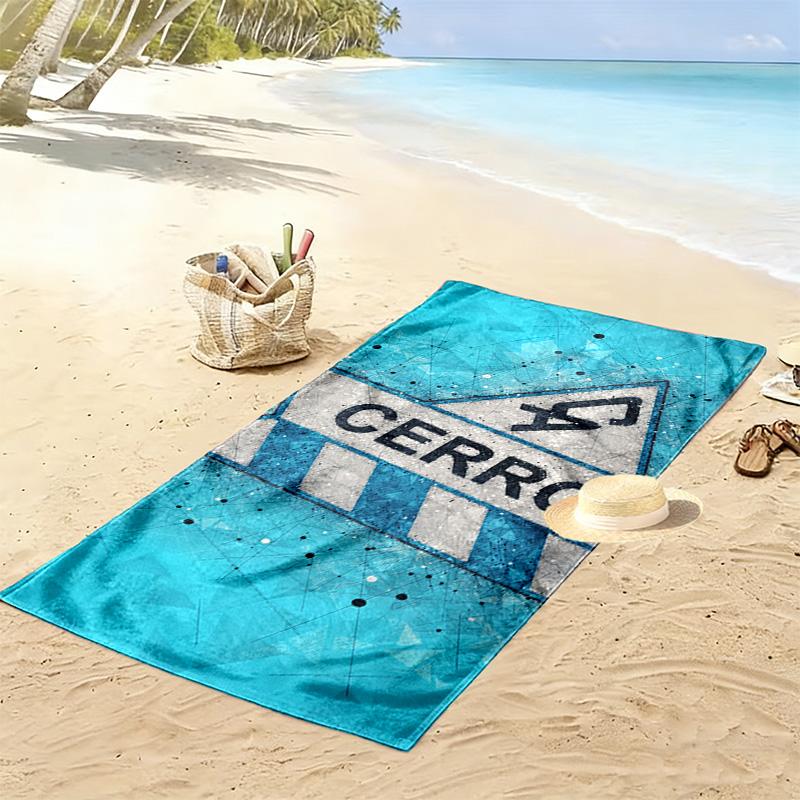 Cerro Atlético Print Beach Towel, Large Soft Quick Dry Towel for Beach Camping Swimming
