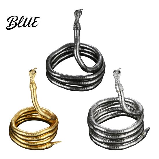 Collana a Tema Mistero Donna Serpente Forma di Serpente Flessibile Stile Neutro