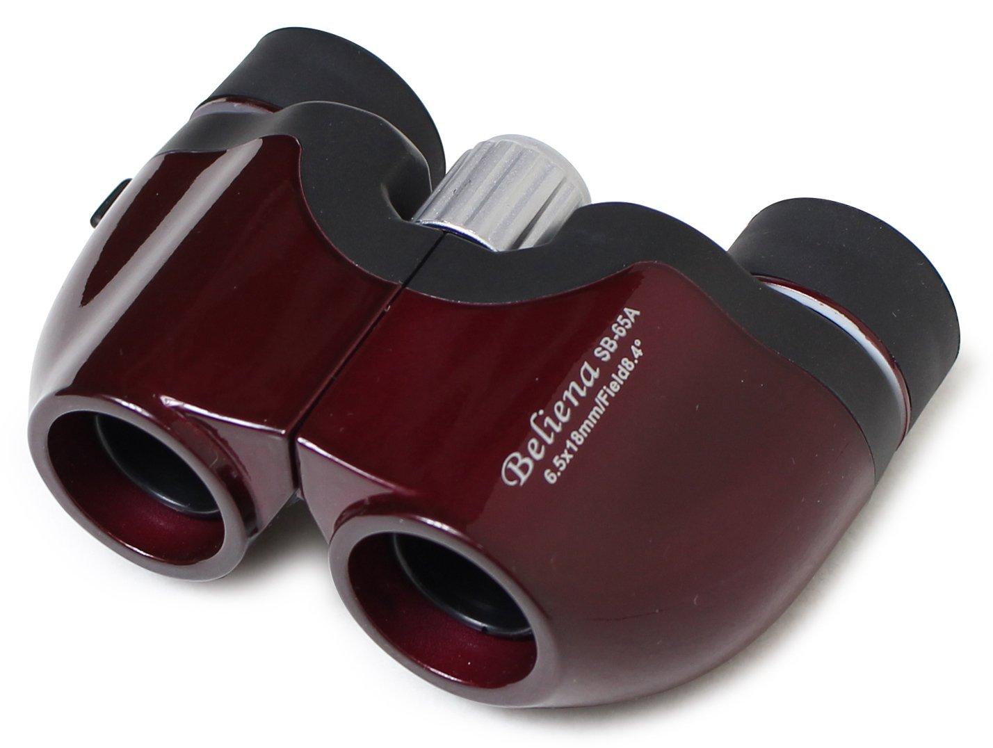 

MIZAR Binoculars 18mm Aperture Porro Prism Compact Wine (Mizar Tech) 6.5x SB-65A-WI