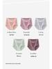High-Waist Pure Cotton Plus Size Shaping Briefs for Middle-Aged Women with Antibacterial Crotch
