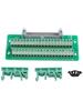 For PLC-Compatible IDC40P B Terminal Block with Bracket for DIN Rail Mounted Motor Control and Industrial Wiring