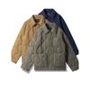 American Retro Style Workwear Cotton Jacket for Men, Winter Amekaji Cotton Coat, Foreign Trade Men's Clothing, Barn-Style Cotton Jacket