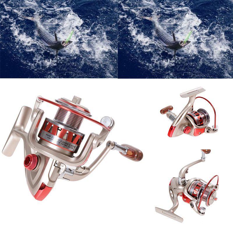 High-performance Metal Spinning Fishing Reel With Smooth Operation And Durable Design