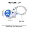 Outdoor Dog Water Dispenser Paw Activated Simple Use Easy Connection Step On Water Fountain with Hose for Lawn for Pets Tools