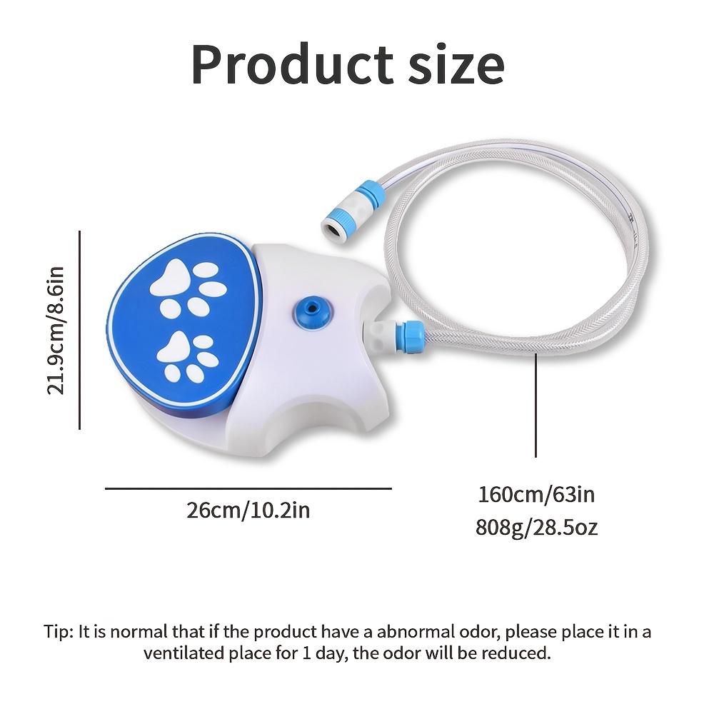 Outdoor Dog Water Dispenser Paw Activated Simple Use Easy Connection Step On Water Fountain with Hose for Lawn for Pets Tools