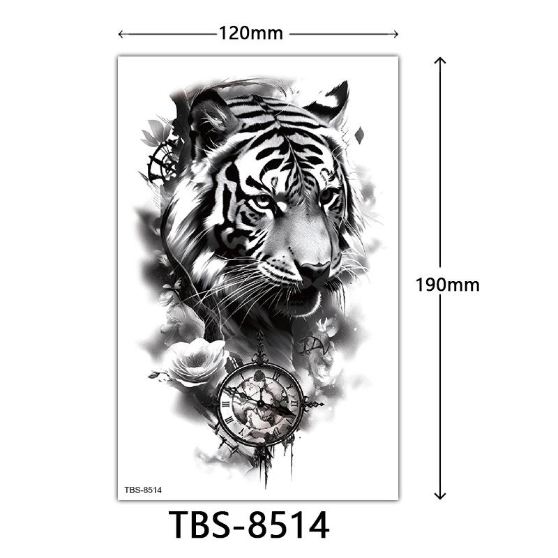 Waterproof Tattoo Sticker, Totem Character Animal Tattoo Sticker Tattoo