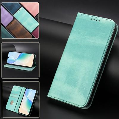 Magnetické kožené pouzdro peněženka pro OPPO Realme C75 C67 C65 C63 C61 C55 C53 C51 C33 C30 C 25 S C25Y C21Y C21 C15 C11 Luxusní kryt
