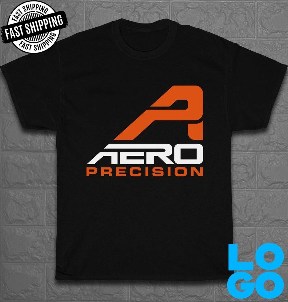 New Aero Precision Logo Men's Funny T-Shirt Made In USA Size S To 5XL