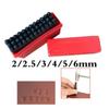 A-Z Letter Punch Stamps Accessories Alloy steel Leather 27pcs Tools Alphabet Carved Decorative Jewelry Labeling