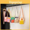 Color Block Canvas Shoulder Bag With Suture Design Messenger Bag For Child Daily