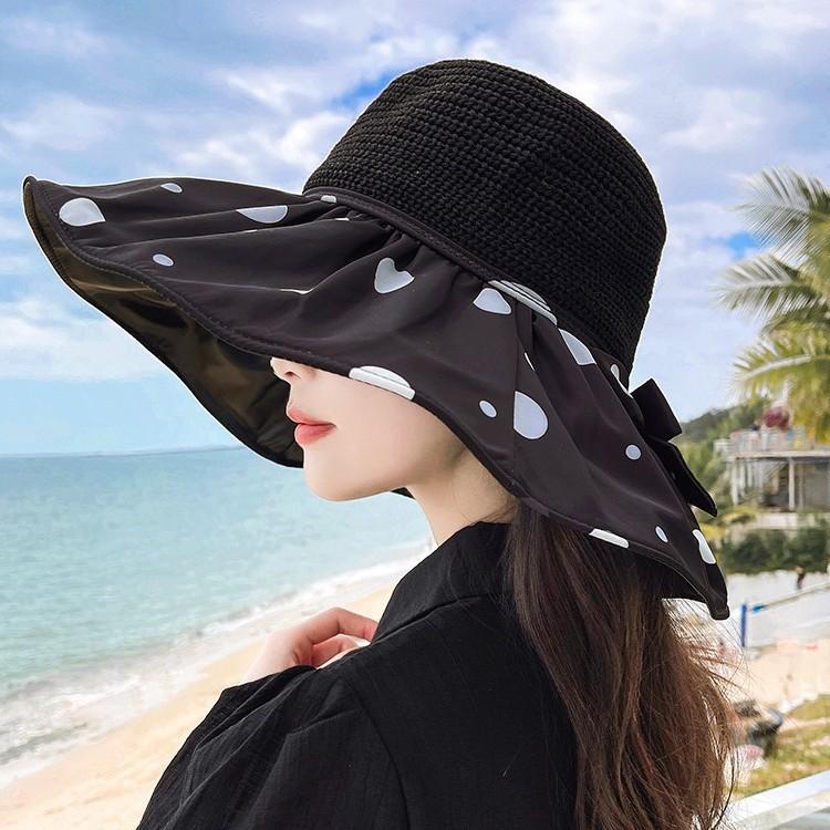 Sunscreen fisherman vinyl sun hat children summer UV protection sunshade sunscreen fashion foreign style face cover show small face