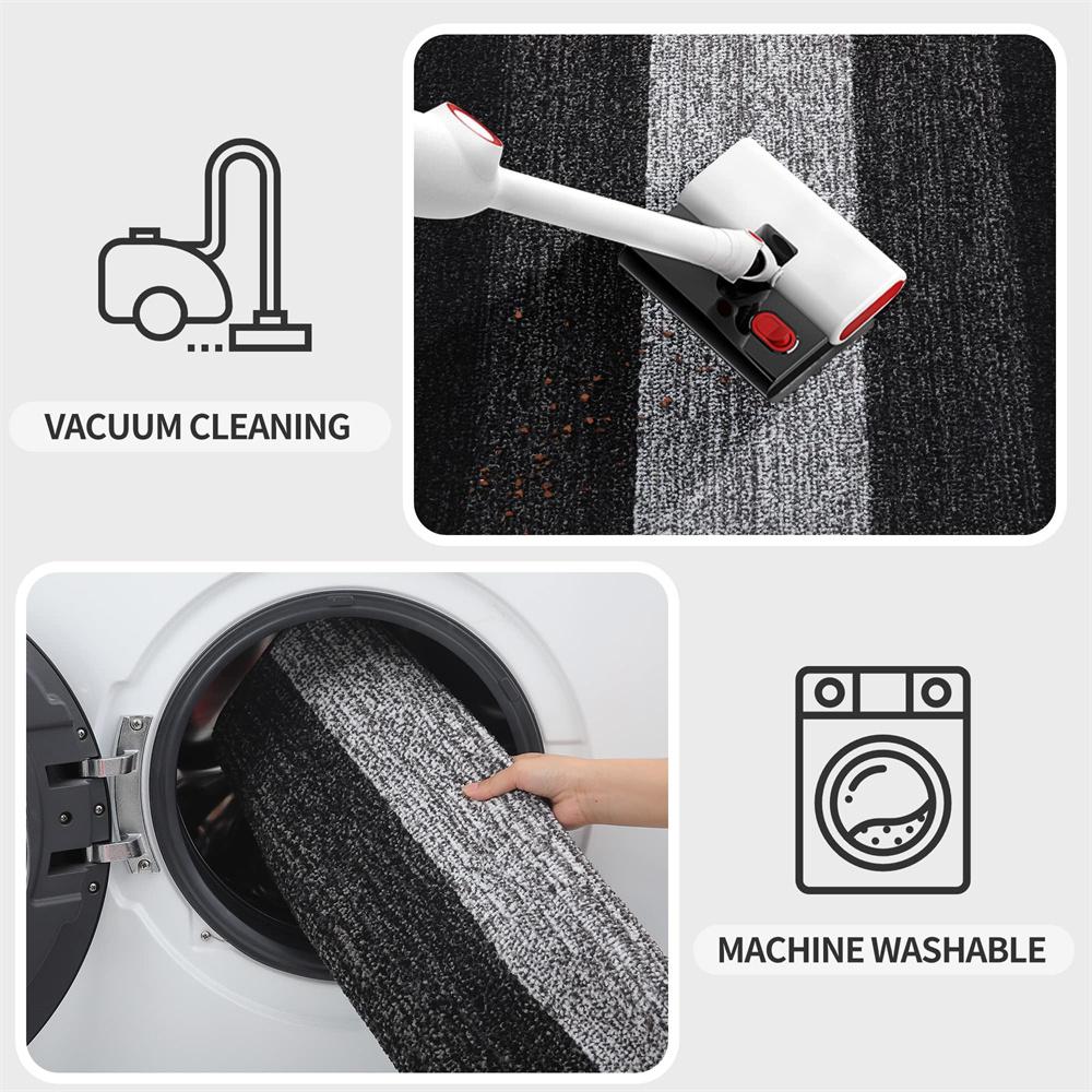 Olanly Door Mat Indoor Non-Slip Entrance Doormat Low Profile Mat Foot Mat Supe Absorbent Welcome Bathroom Rug Front Door Carpet