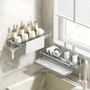No-Punch Kitchen Dishcloth Drain Rack