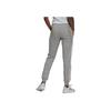 Adidas Striped Drawstring Cuffed Casual Pants Women Bottoms Gray GV6020