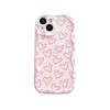 Sweet Girl Powder Love Apple 12promax Anti-drop Mobile Phone Case Iphone14 Soft Case Protective Case 16 Niche Girls