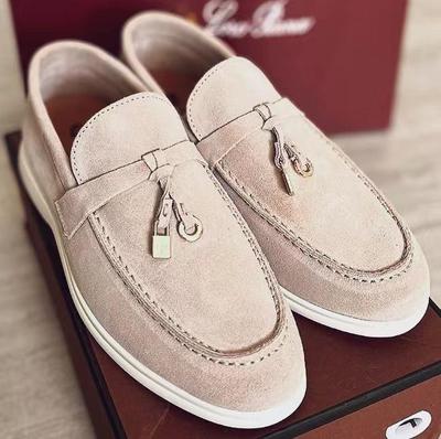 Hochwertige Herren-Loafer aus echtem Leder – bequeme, weiche Sohle, lässige All-Match-Schuhe