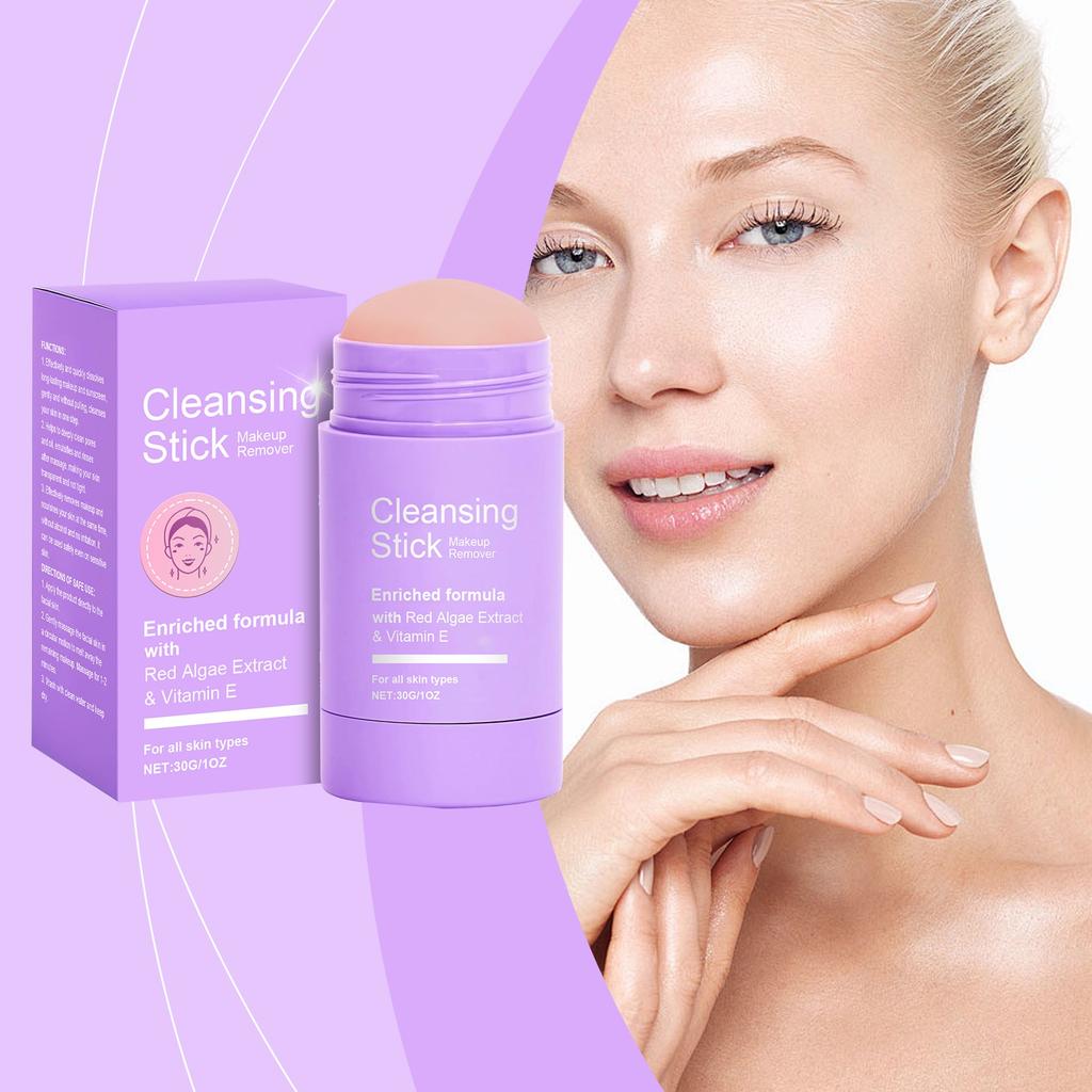 The Cleansing And Makeup Stick Gently Makeup From Sensitive Skin And Faces, Soothing The Face, Eyes And Lips. It's A New Choice For A Clear And