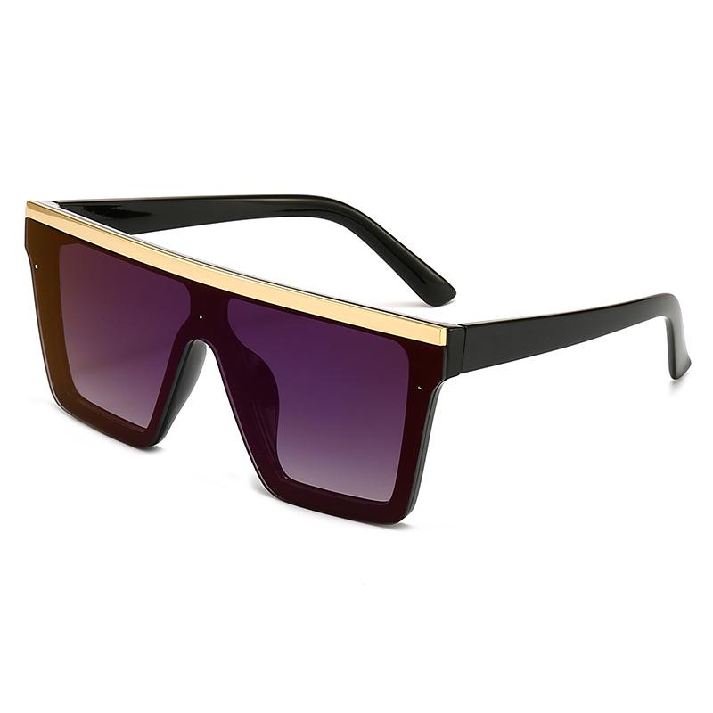 European American Oversized Unisex Frame Sunglasses - Stylish Model 30020