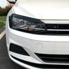 For Volkswagen VW Polo + Car Headlight Eyebrow Eyelid Trim Lamp Cover Sticker Accessories