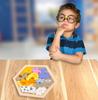 Puzzle Kolorowe Drewniane Z Ramką - Wzór Farma