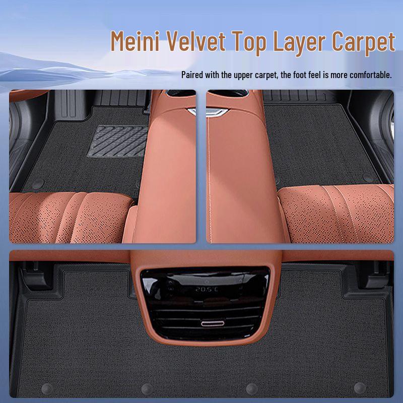 Deep Blue S07 Full Coverage TPE Floor & Trunk Mats for Changan