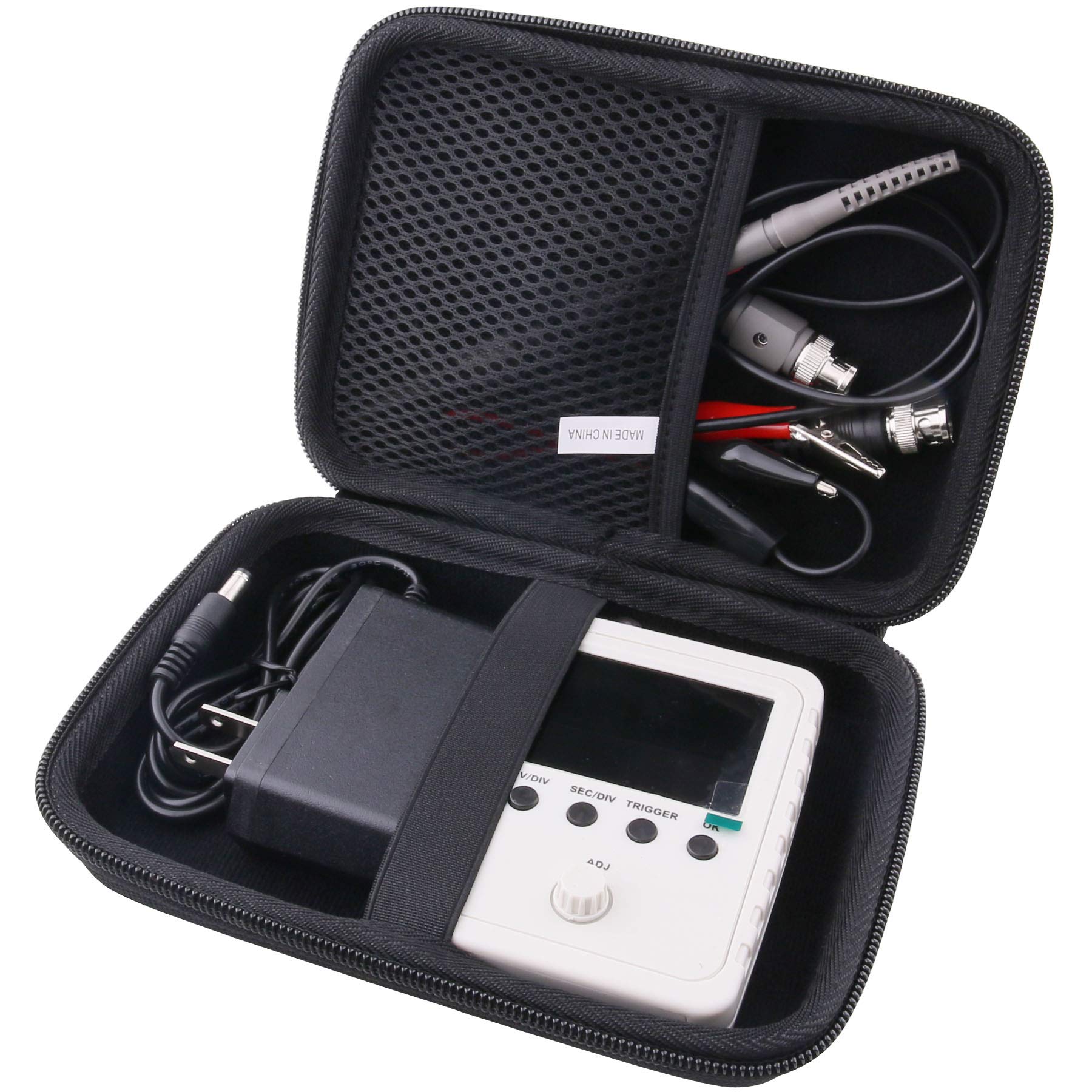 

Для Quimat Цифровой осциллограф TFT Q15001/uman Цифровой осциллограф KW25 Защитный кейс для хранения -waiyu JP (Черный + Черный (большой))