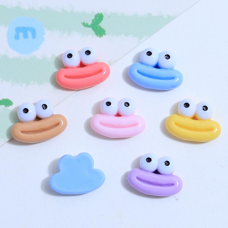 Mini Salsicce Fai da Te Divertimento Infantile Colla Crema Resina Custodie per Telefono Clip & Ornamenti per Capelli