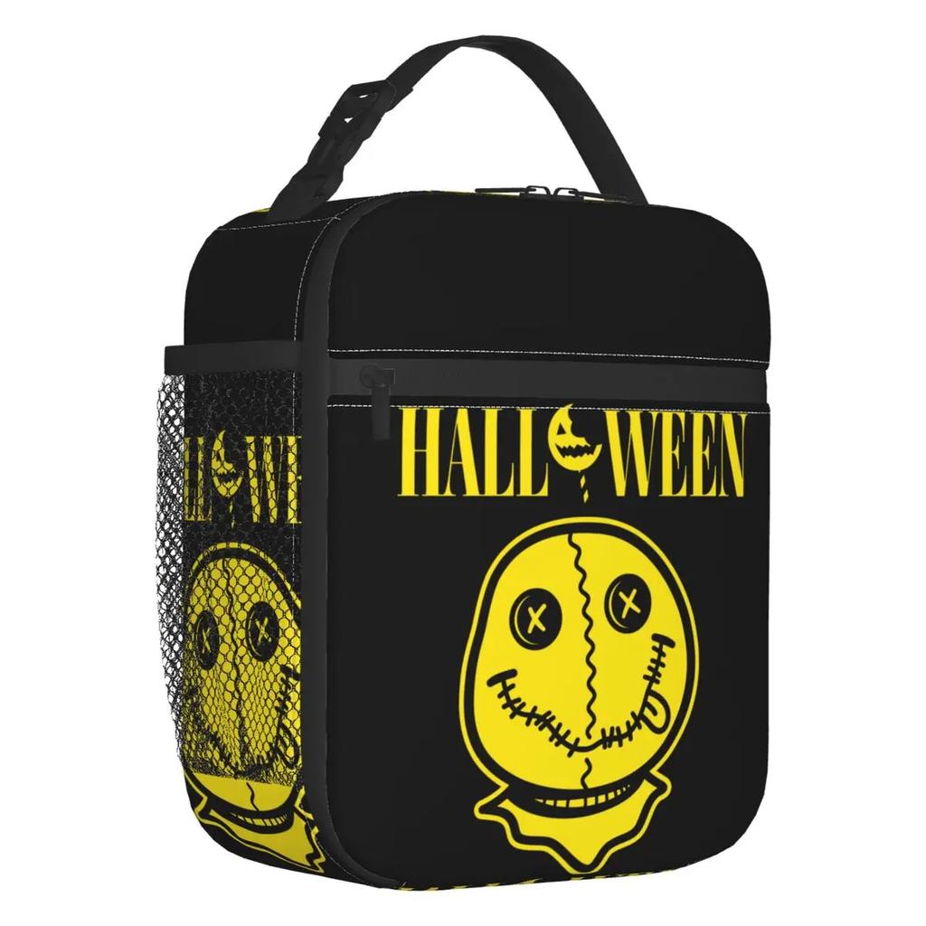 Treat Sam Halloween Horrorfilm Isolierte Lunchtaschen für Arbeit Schule Auslaufsicher Thermische Kühltasche Bento Box Frauen Kinder