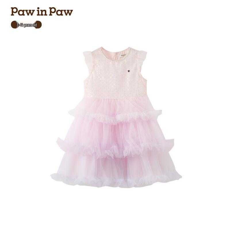 

PawinPaw Girls Cartoon Bear Mesh Princess Dress 120