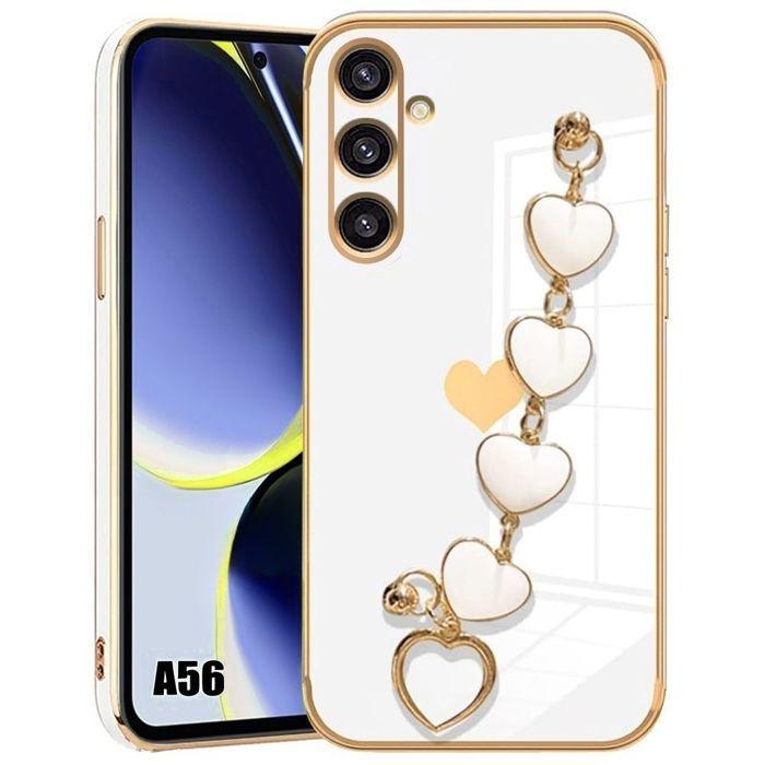 Protective Case - BOOLING - Samsung Galaxy A56 5G - Ultra Slim - Anti-Scratch - With Bracelet