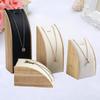 Beautifully Crafted Wood Jewelry Display Stand with Pendant Holder for Elegant Presentations
