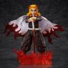 Figma Demon Kimetsu No Yaiba Kyojuro Rengoku Plastic Painted Action Figure Slayer Non-scale