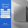 Zhengshang C4 ZigBee Graffiti Smart Switch, EU Standard, Voice-Activated, Compatible with Alexa & Google.