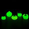 Figurines Miniatures Cute Noctilucent Simulated Food Fruit Vegetable Micro Landscape Ornaments For Home Decorations Room Decor
