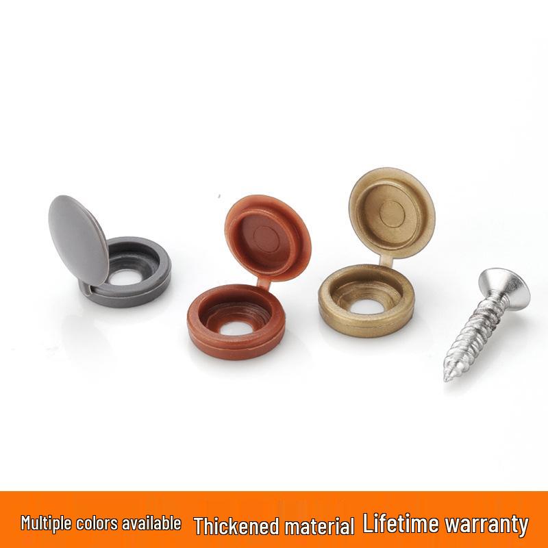 M4/M5 Plastic Self-Tapping Screw Cap and Cover for Furniture Cabinet