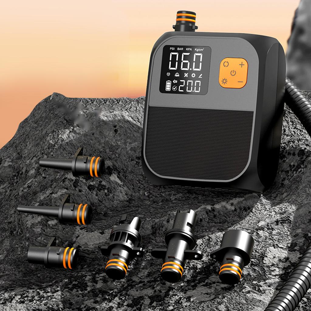SUP Air Pump Rechargeable Electric Paddle Board Pump SUP Pump for Inflatable Stand Up Paddle Board Kayaks Boats